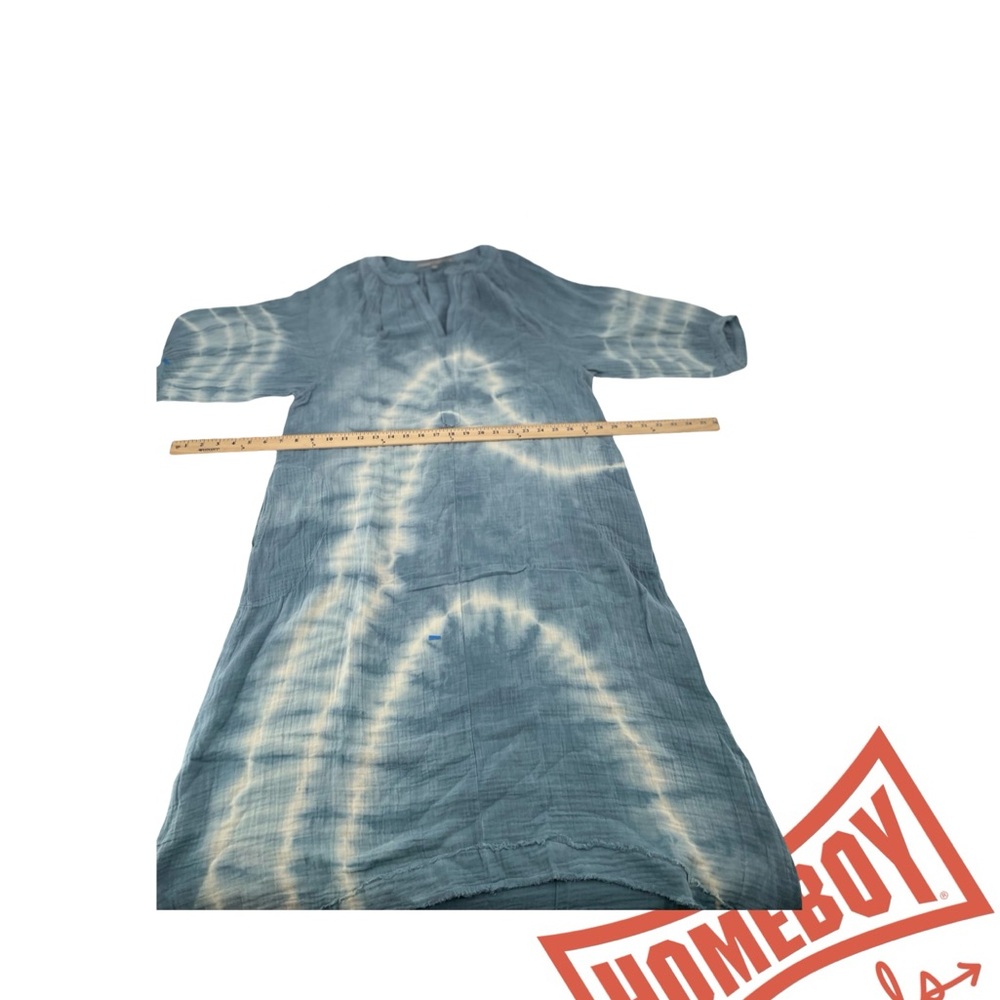 Women's High Low Dress - Blue - Picture 3 of 5